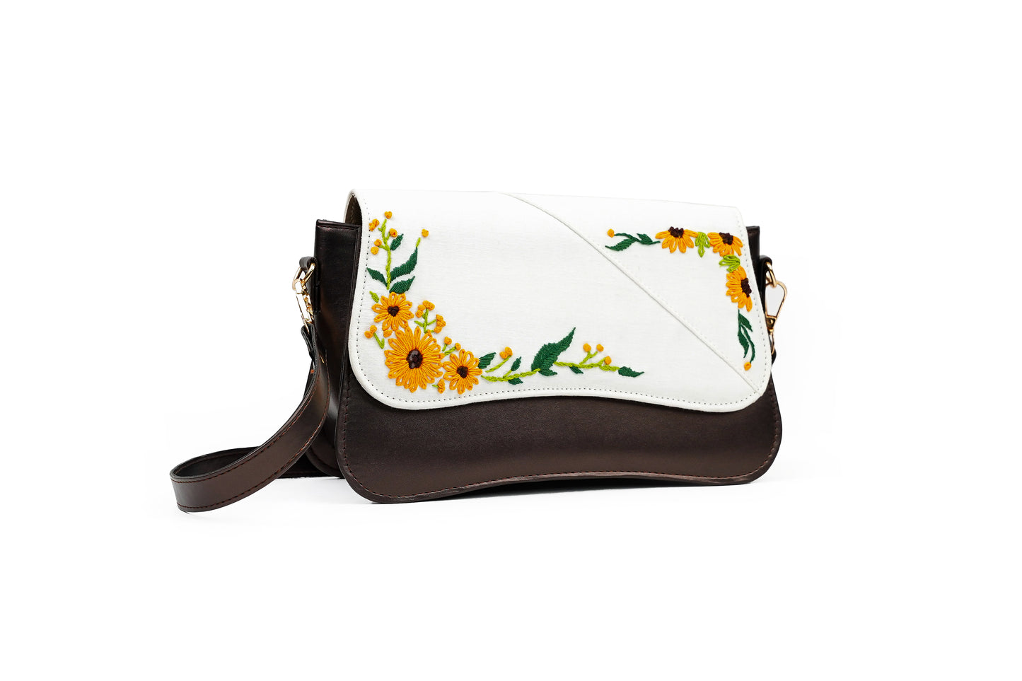 Detachable Embroidered Cover Bag for Women