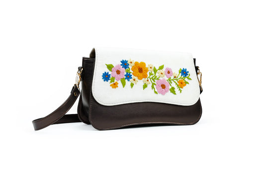 Detachable Embroidered Cover Bag for Women